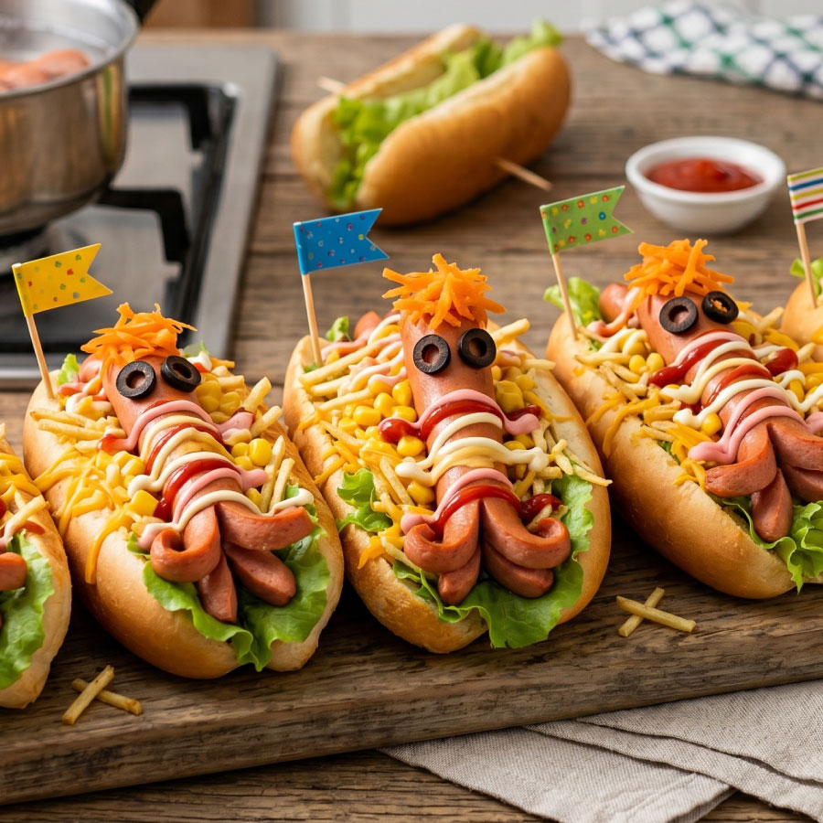 Hot dogs para fiestas infantiles: ideas creativas y fáciles